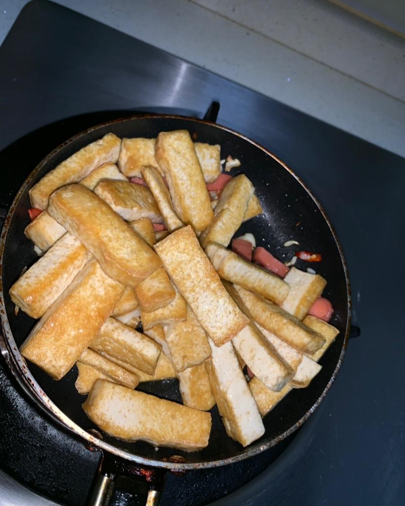 焖豆腐
