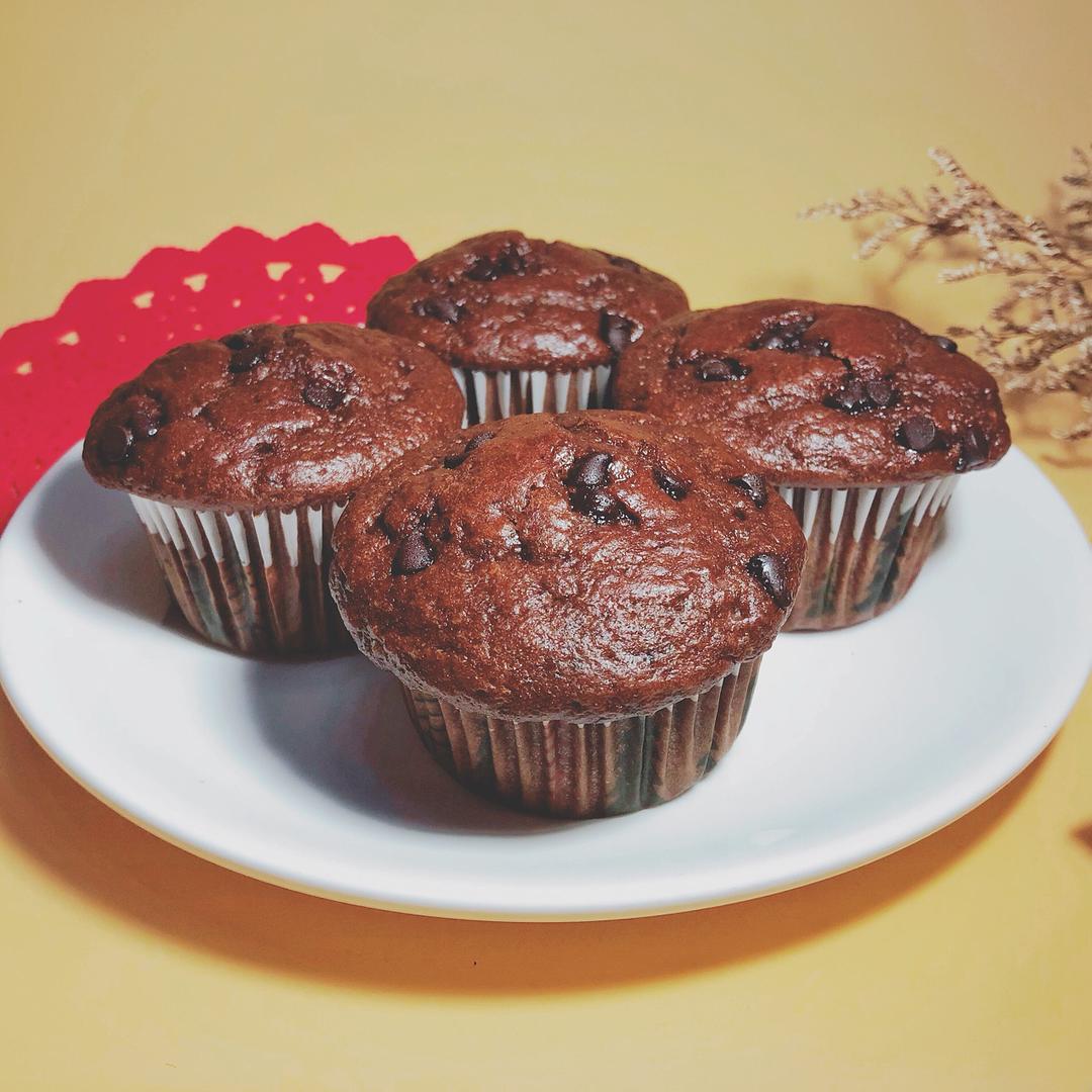 香蕉巧克力麦芬