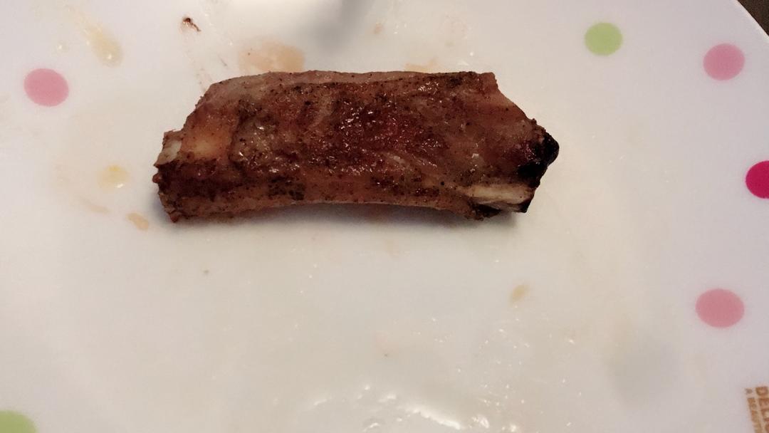 蒜香馋嘴烤排骨（烤箱版）#皮黑森林#