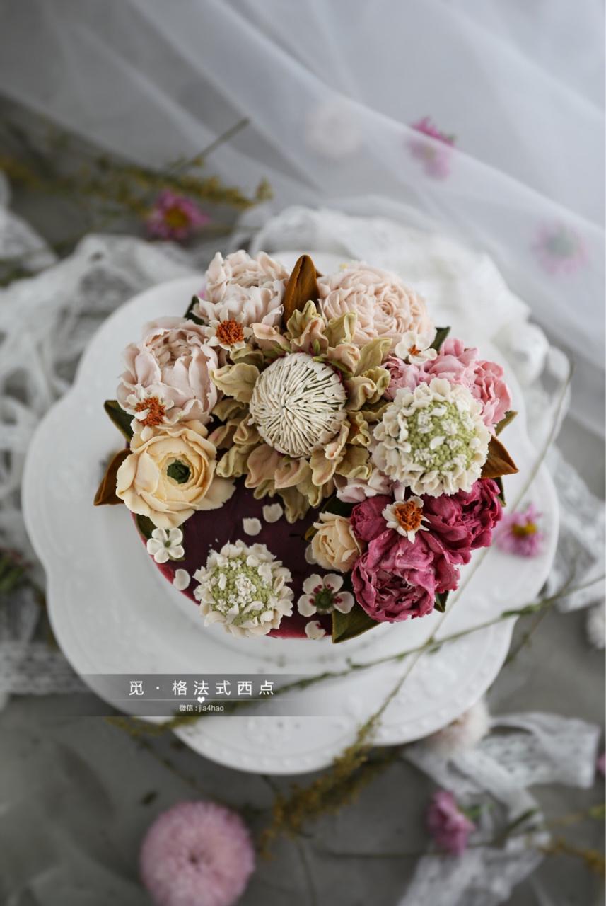 豆沙霜（韩式裱花用）