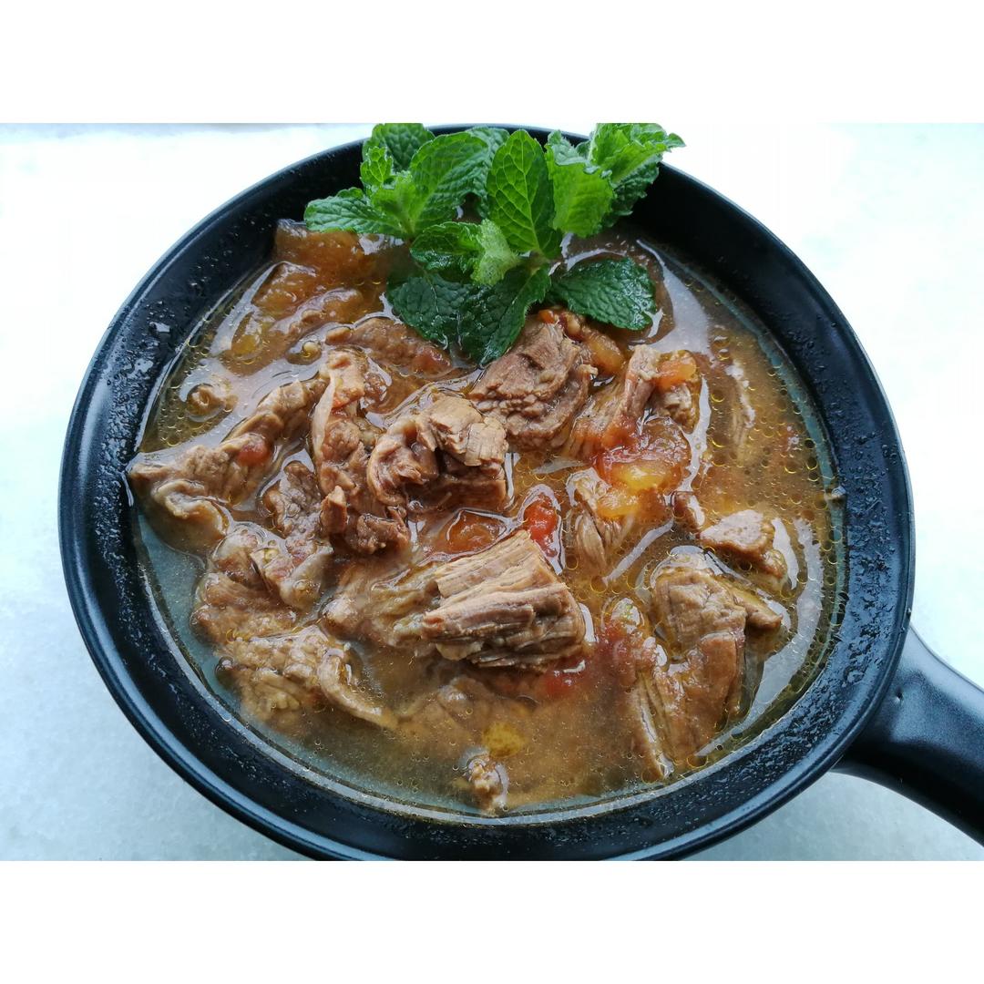 番茄牛肉煲