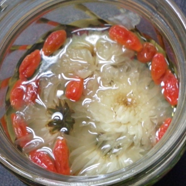 枸杞菊花茶