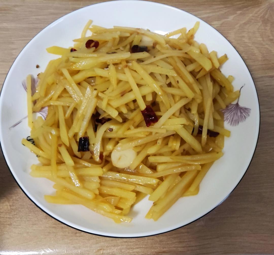 香辣土豆丝‼️简单快手菜