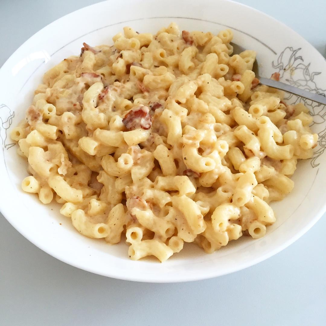 mac and cheese 无烤箱奶酪意面