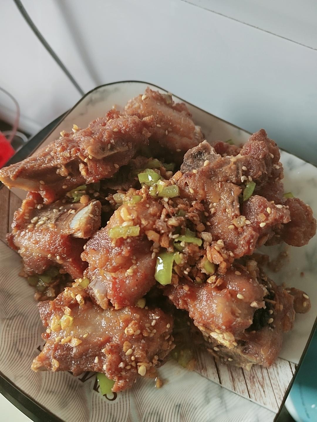 家庭版蒜香排骨