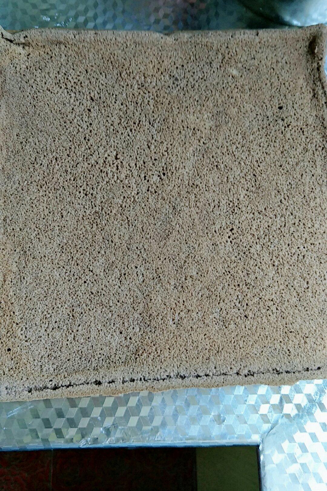 超浓郁卷不裂的巧克力蛋糕卷