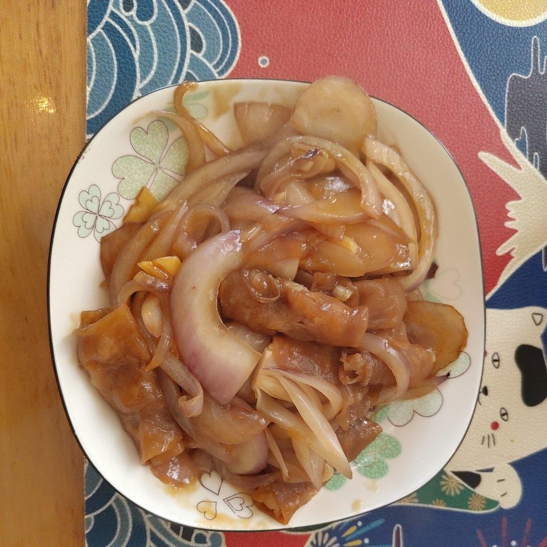 日式照烧肥牛                              模仿吉野家牛肉饭的牛肉版     自制家常照烧酱汁