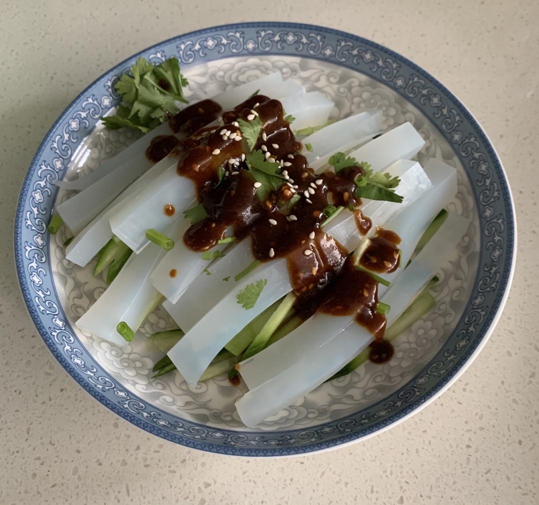 自制豌豆粉凉粉