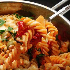 番茄蛋烩意大利螺丝面🍝的做法 步骤8