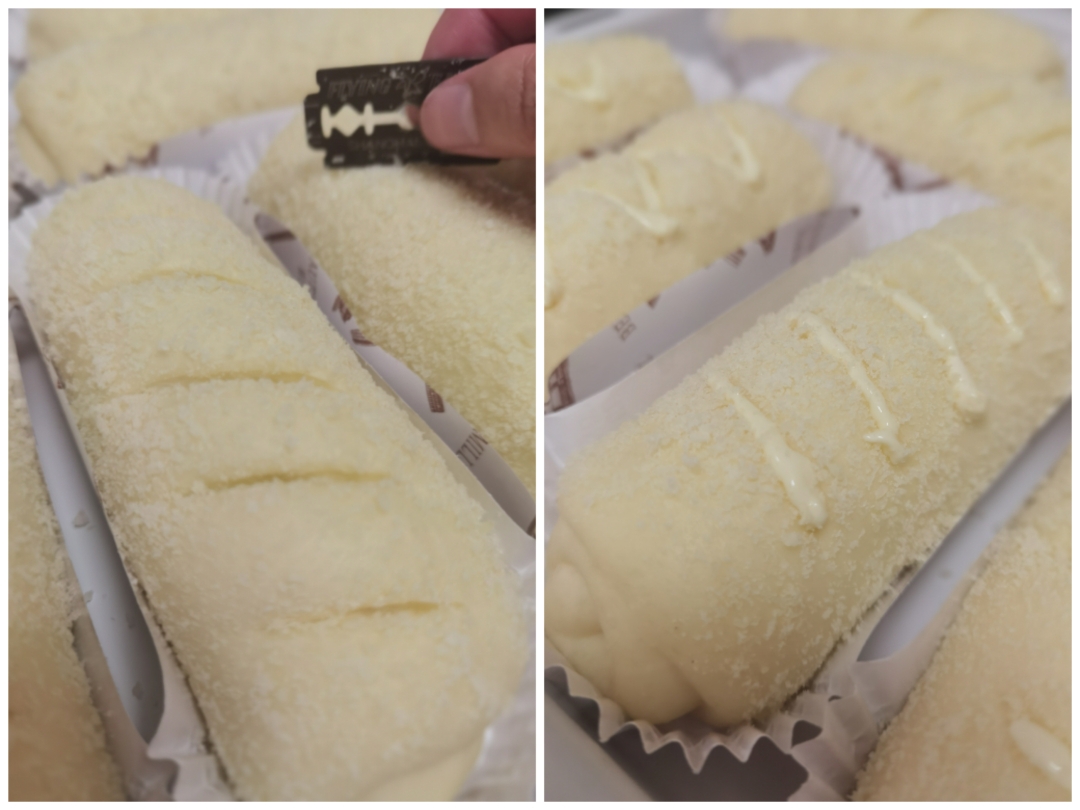 芝士肉松面包卷【松下微蒸烤箱DS900】的做法 步骤10