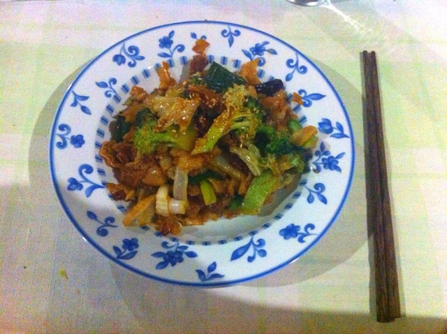 牛肉炒河粉