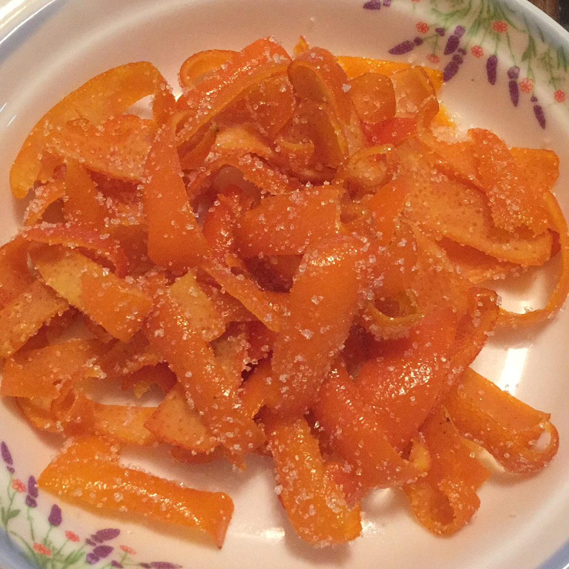 橙皮蜜饯