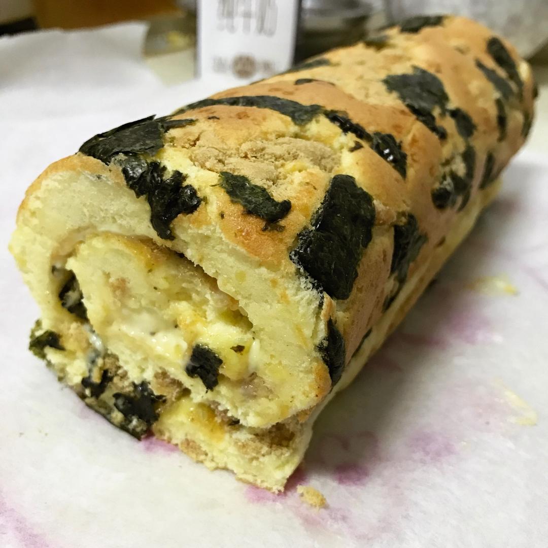 香葱肉松蛋糕卷