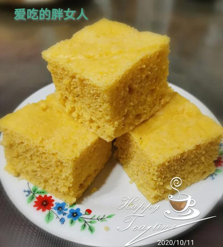 南瓜玉米面发糕