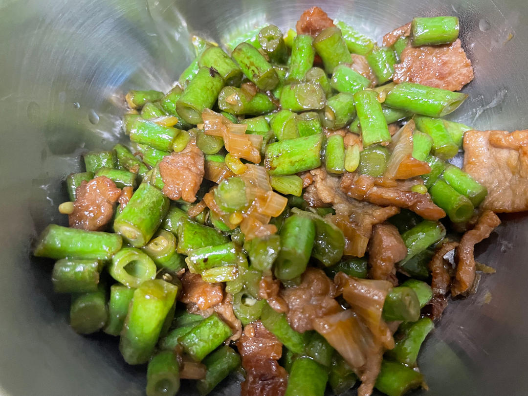 豇豆豆角炒肉肉