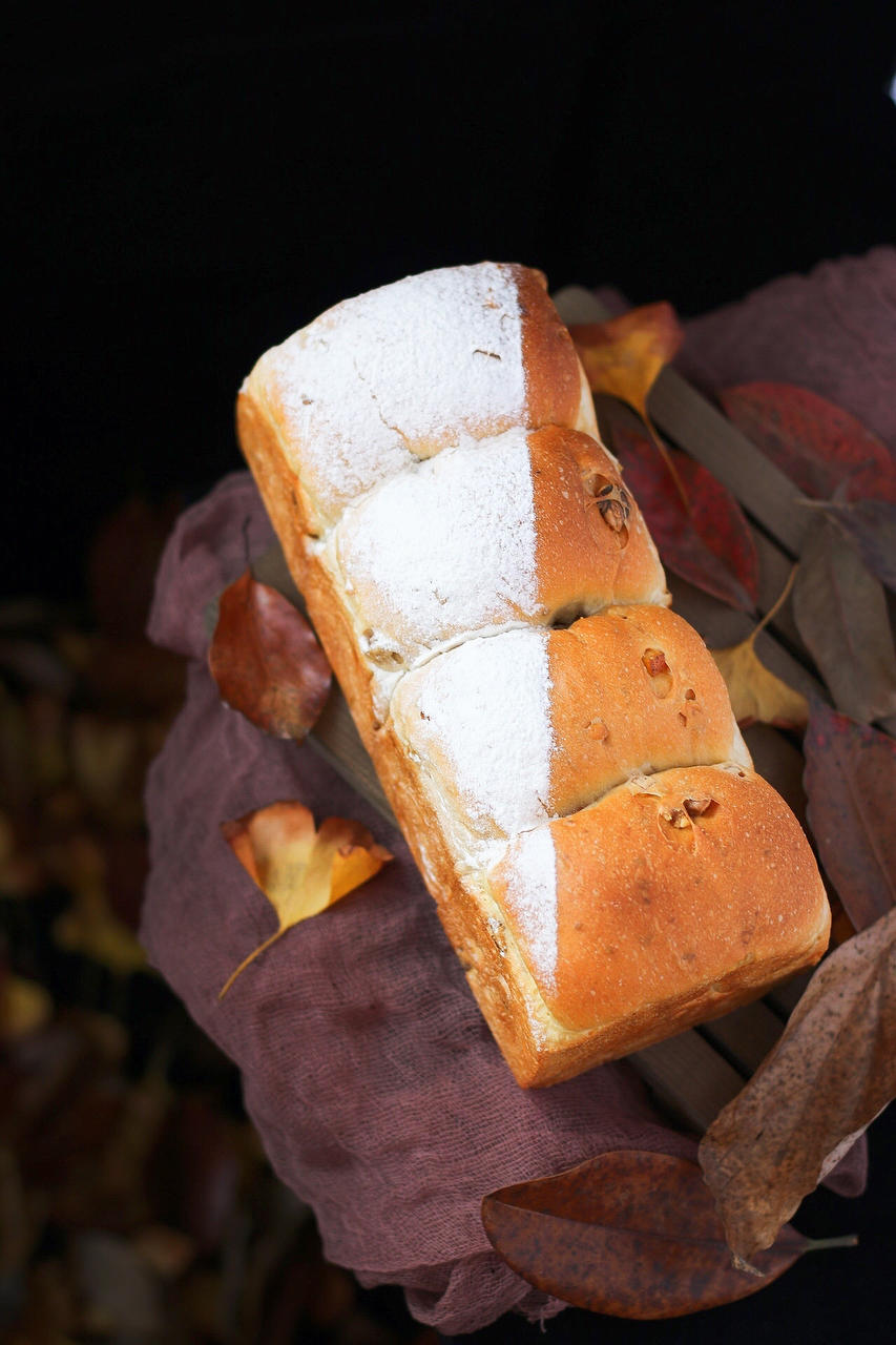 橙皮丁核桃吐司