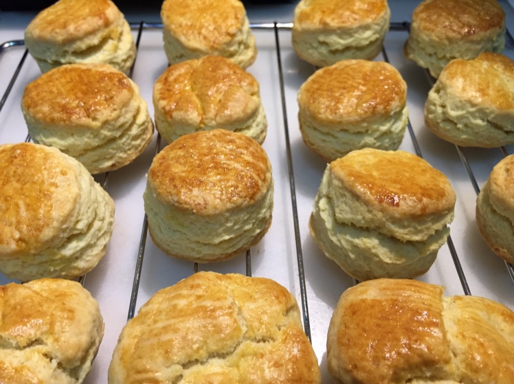 handmade鲜奶油原味司康fresh cream plain scone