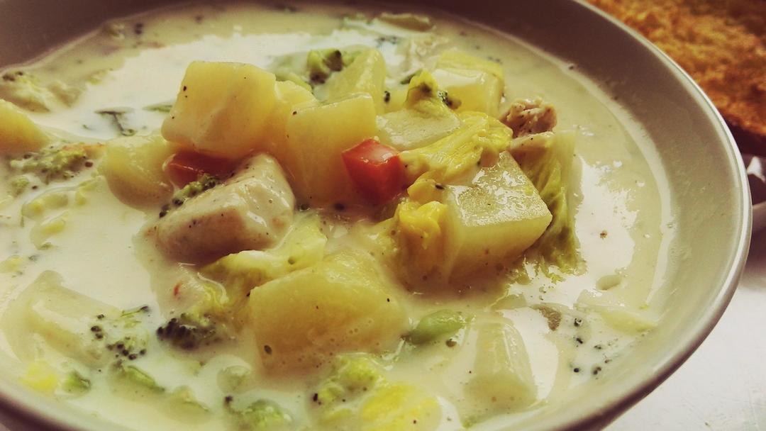 纯奶手撕吐司的做法 步骤1