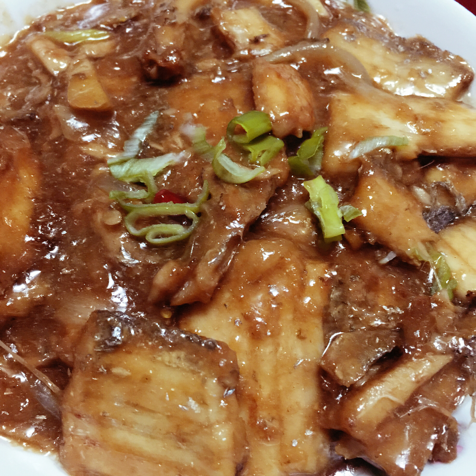 红烧带鱼