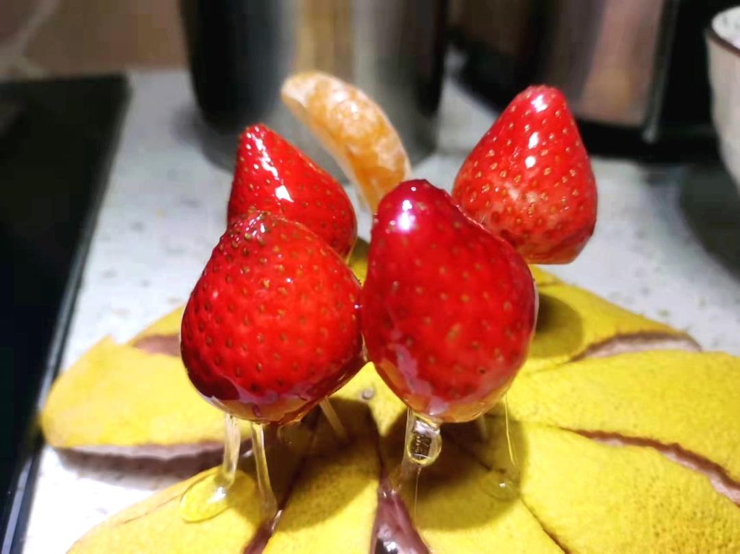 超简单微波炉糖葫芦