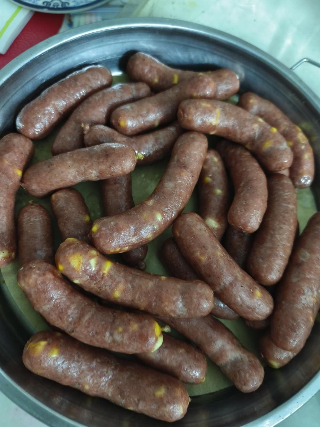 自制无添加小烤肠、玉米肠、儿童肠