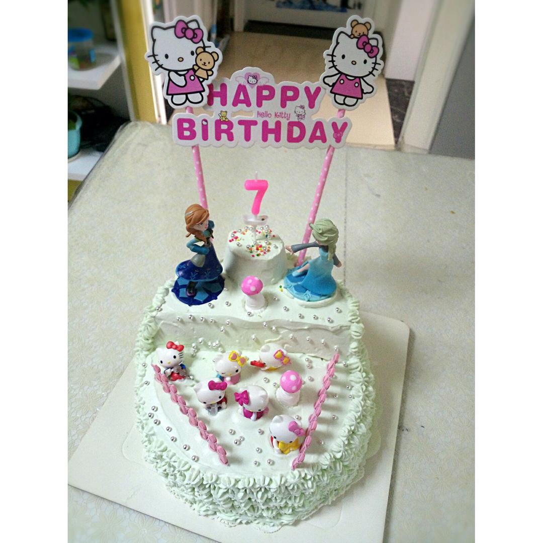 白雪公主生日蛋糕