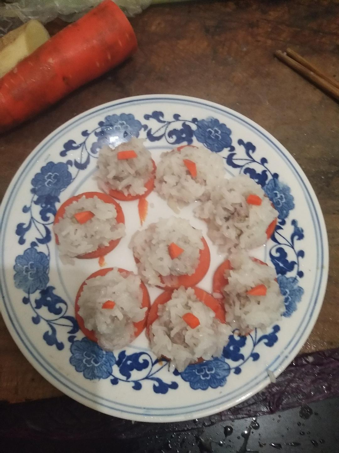 蒸糯米丸子