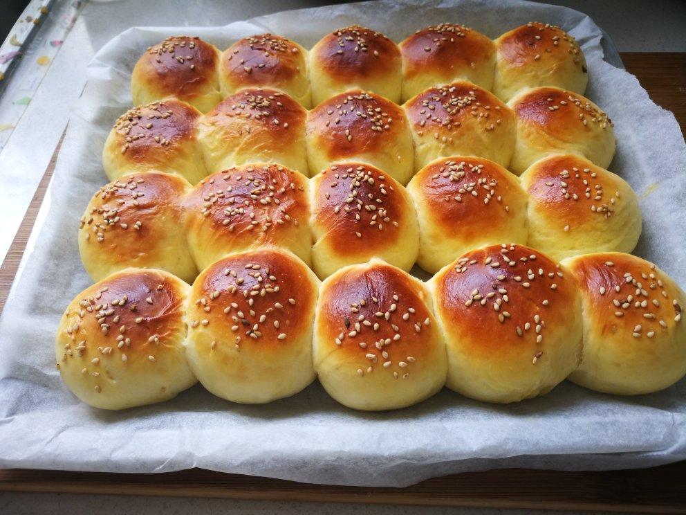 鲜奶小餐包-一次性发酵省时省力