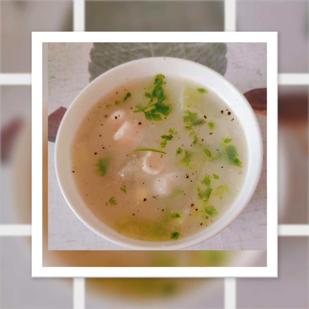 鲜掉眉毛系列之冬瓜干贝汤