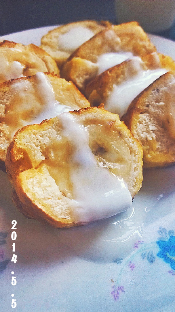 香蕉吐司卷