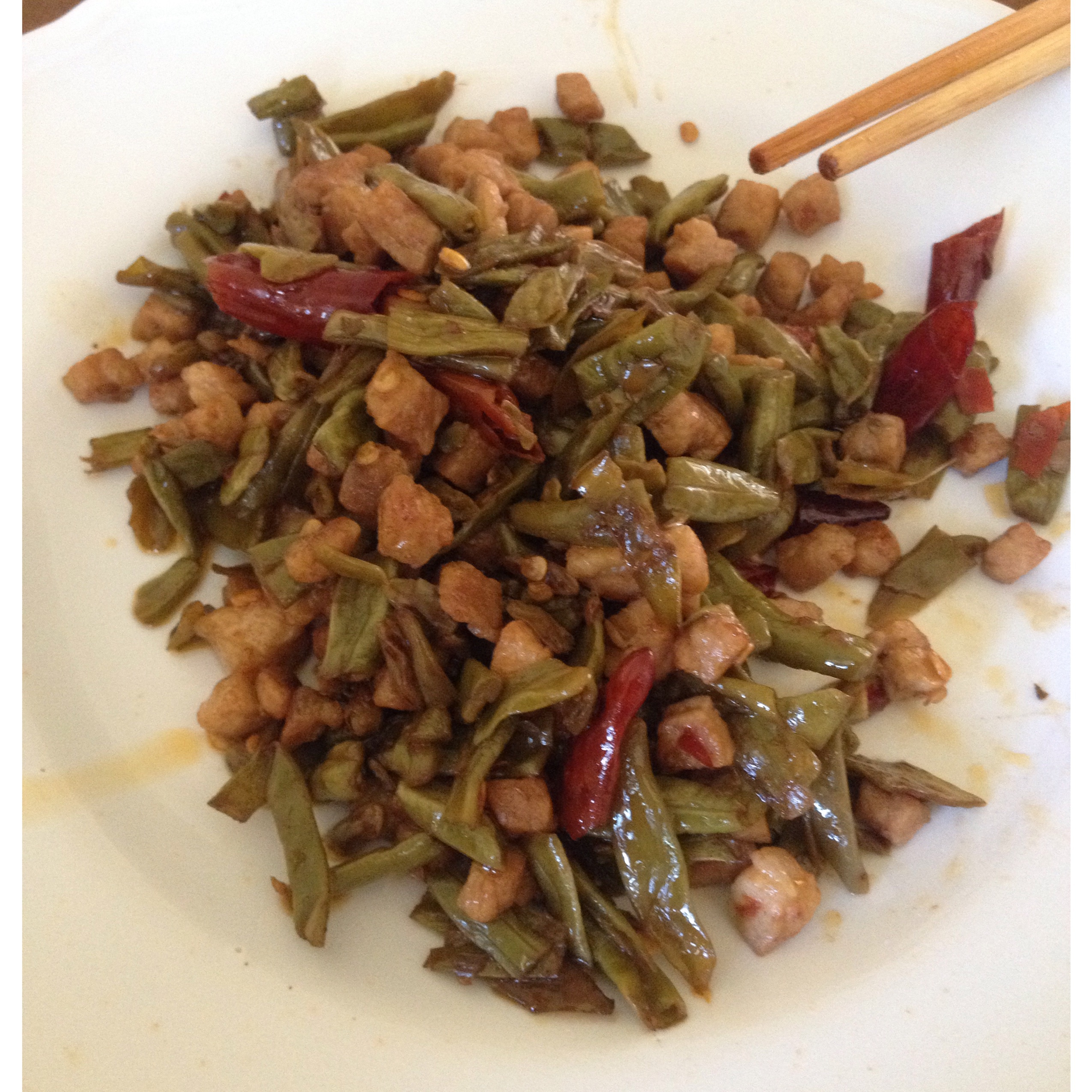 肉末豇豆