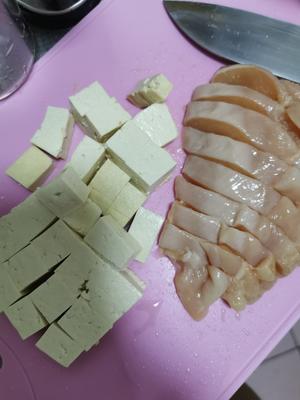 自制无淀粉低脂豆腐鸡肉肠（早餐火腿肠的做法 步骤1