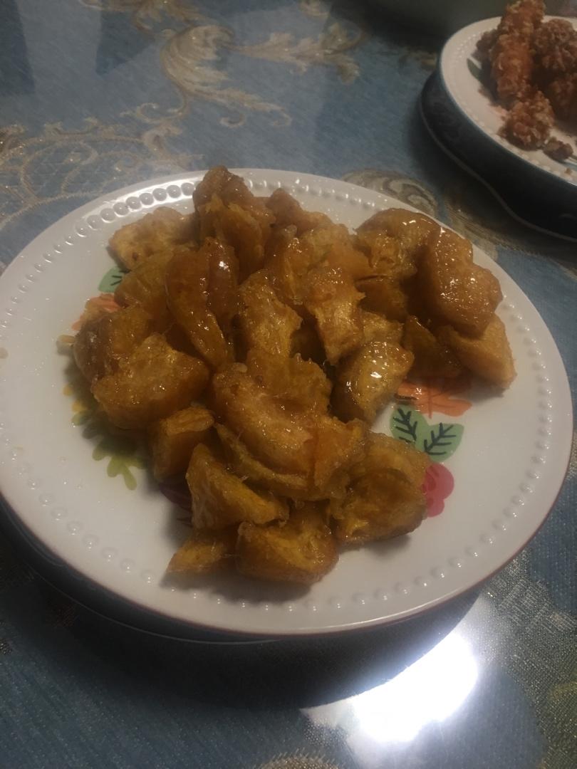 厨师长教你：“拔丝红薯”的家常做法，口感爽脆又清甜，先收藏了