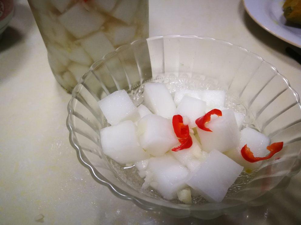 腌萝卜，酸甜爽口