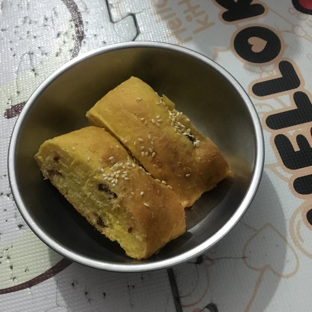 南瓜麻茸面包