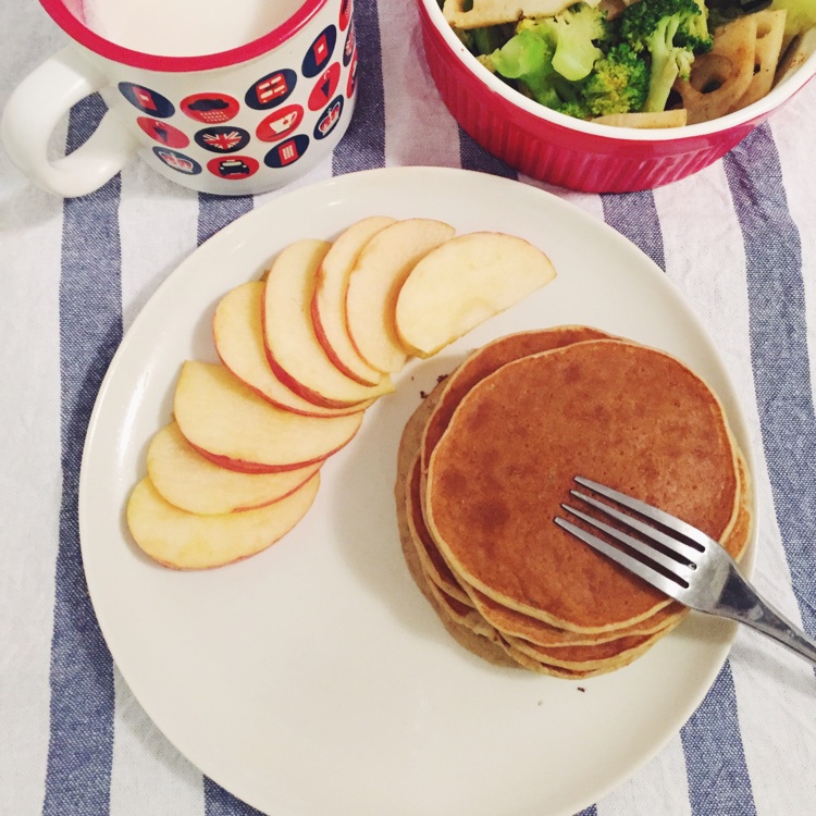 香蕉牛奶小煎饼