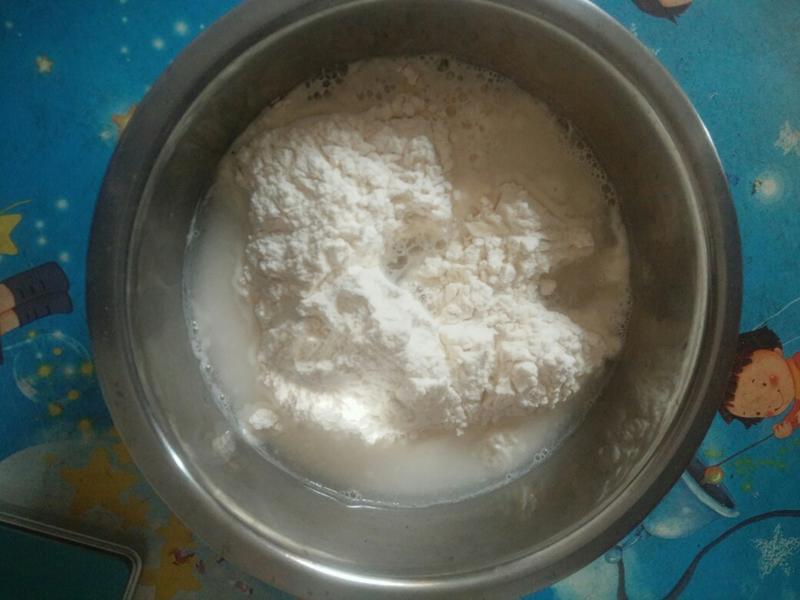 纯奶手撕吐司的做法 步骤1