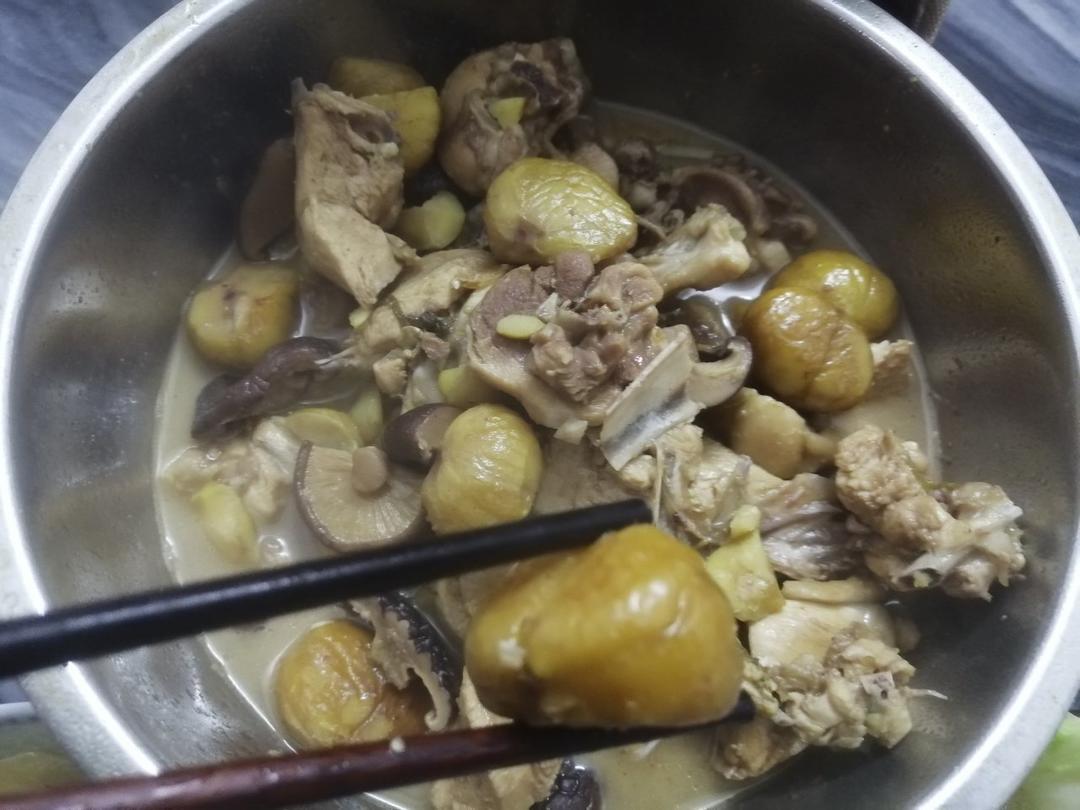 【栗子烧鸡】鸡肉都给你吃，栗子归我~