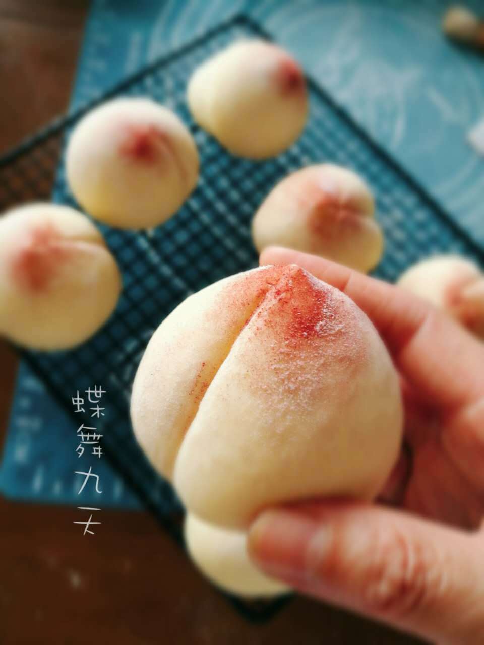 寿桃面包的做法