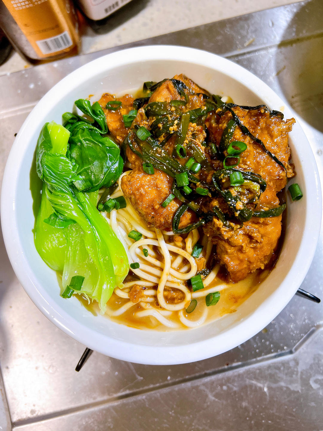 葱㸆大排/葱㸆大排面