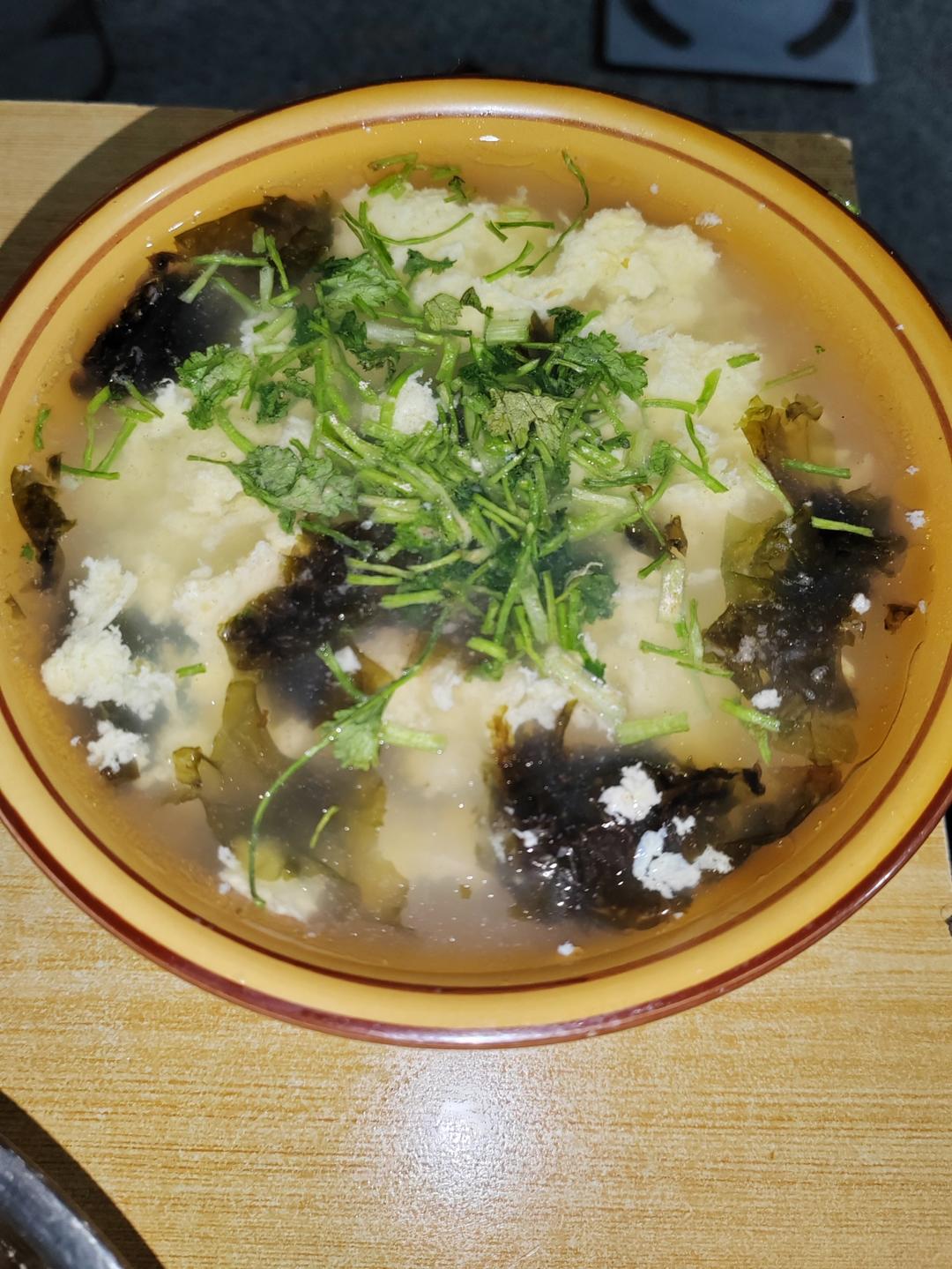 最鲜美好喝的「紫菜蛋花汤」