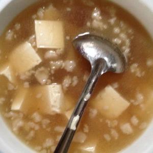 豆腐肉汤的做法 步骤1