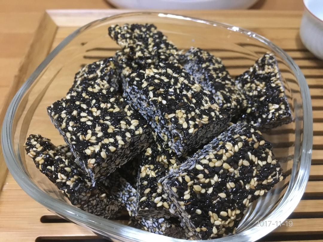黑芝麻糖