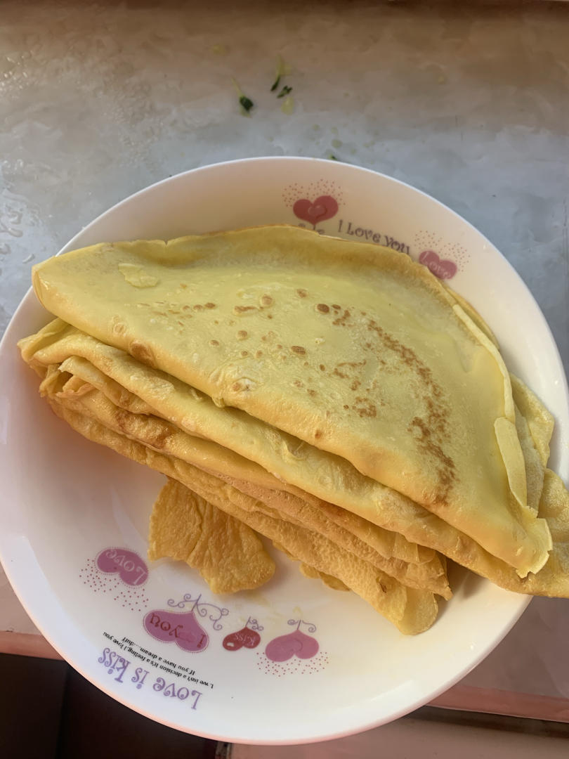 葱花鸡蛋饼