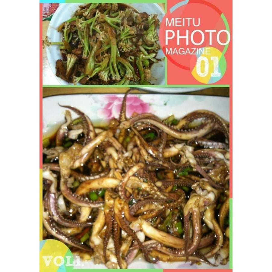 生呛八带鱼（章鱼）