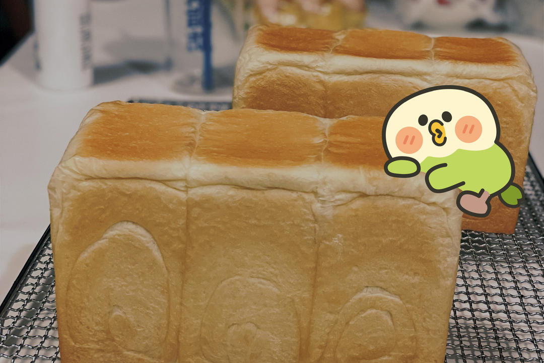 白吐司（450克模具两个量、健康早餐吐司）