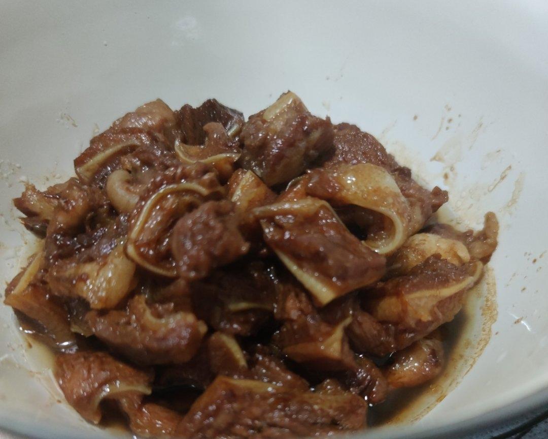红烧月牙骨