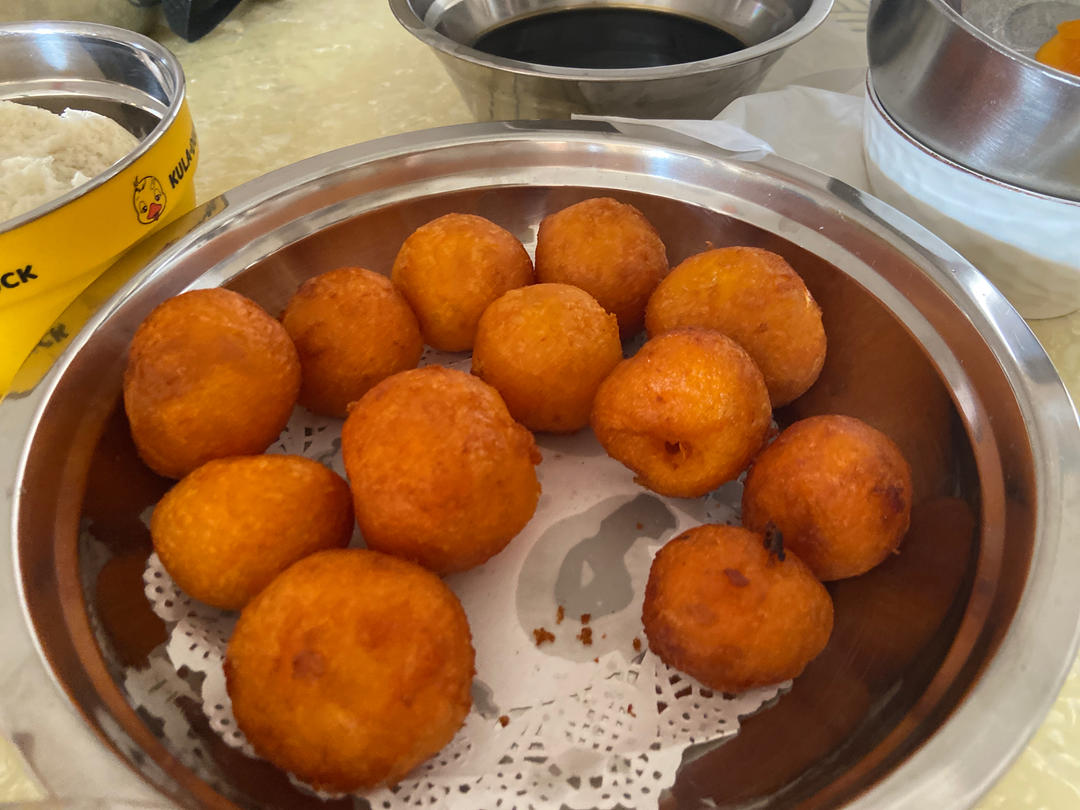 红薯丸子（新年必备炸地瓜丸子）