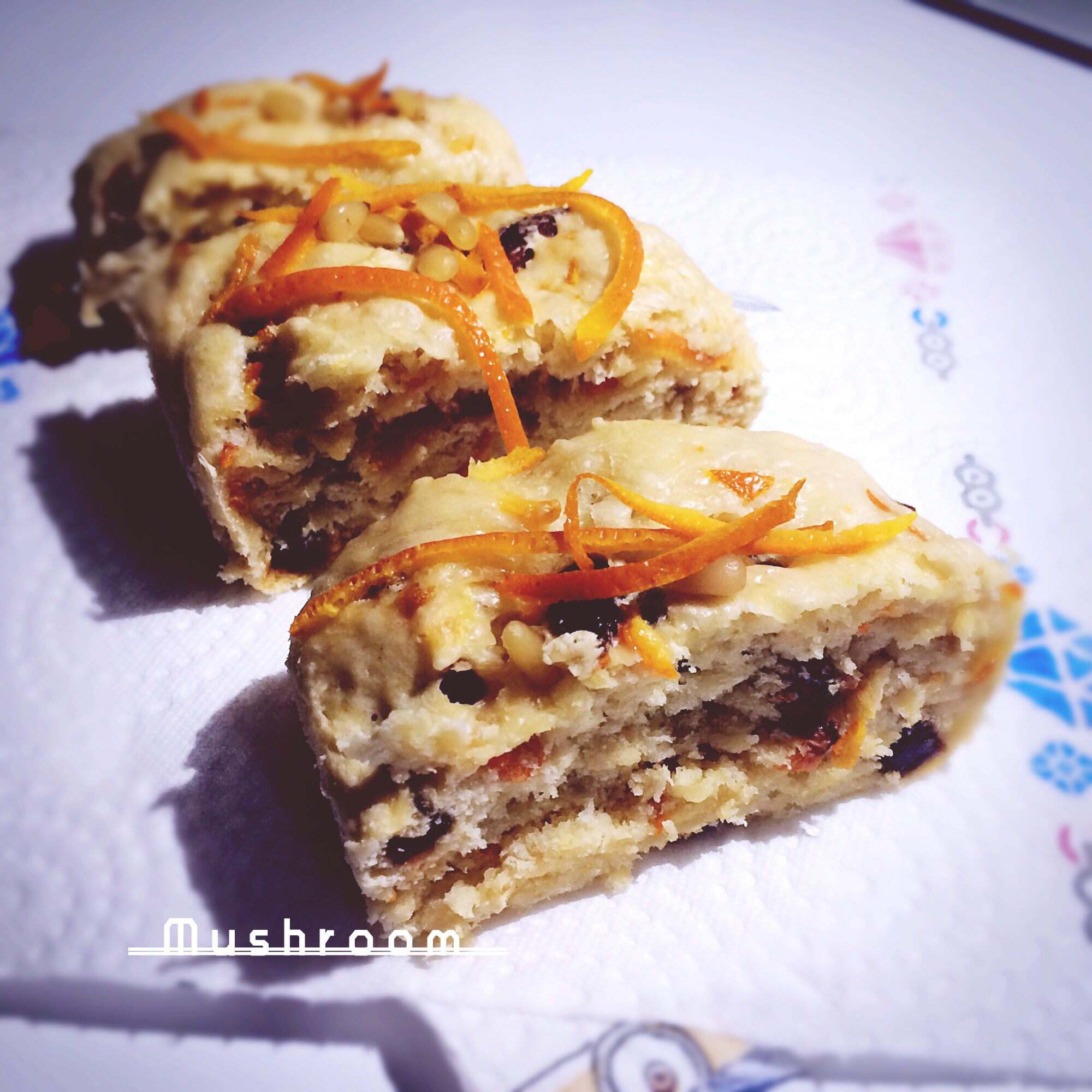 不用揉面，简单易做的——蔓越莓发糕
