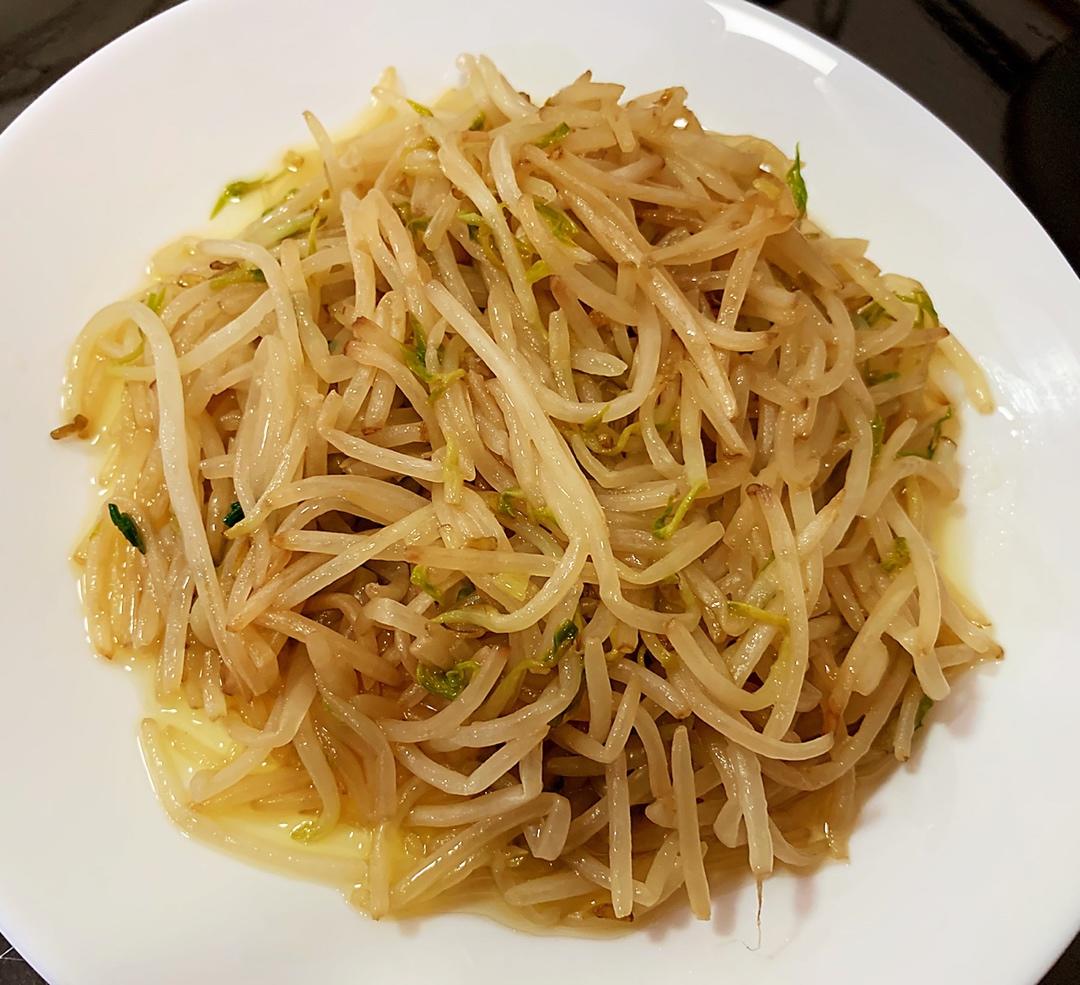 清炒绿豆芽